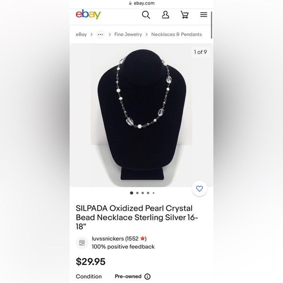 Retired Silpada Beaded Necklace - Picture 5 of 5